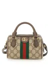 Gucci Mini Ophidia Shoulder Bag Top Handles In Multi