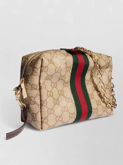 Gucci Mini Ophidia Fabric Clutch Bag
