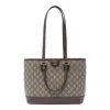 Gucci Ophidia Gg Mini Tote Bag In Brown