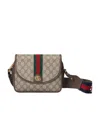 Gucci Ophidia Gg-canvas Shoulder Bag In Multicolor