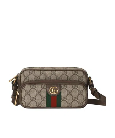 Gucci Mini Ophidia Gg Shoulder Bag In Multicolor