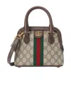 Gucci Mini Ophidia Gg Supreme Top-handle Bag In Multicolor