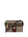 Gucci Ophidia Gg Supreme Mini Bag In Neutrals