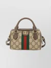 Gucci Mini Ophidia Shoulder Bag Top Handles In Multi