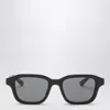 Gucci Mini Rectangular Acetate Sunglasses In Black