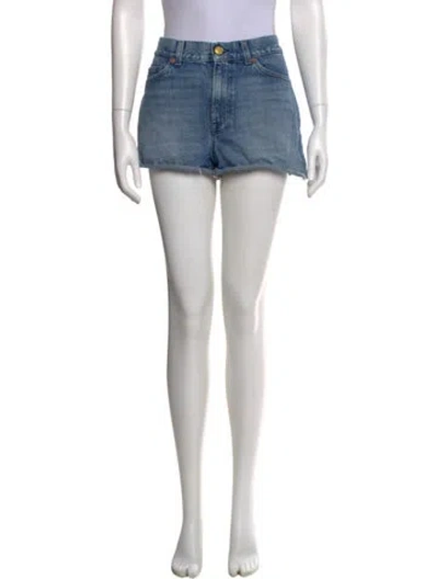 Pre-owned Gucci Mini Shorts In Blue