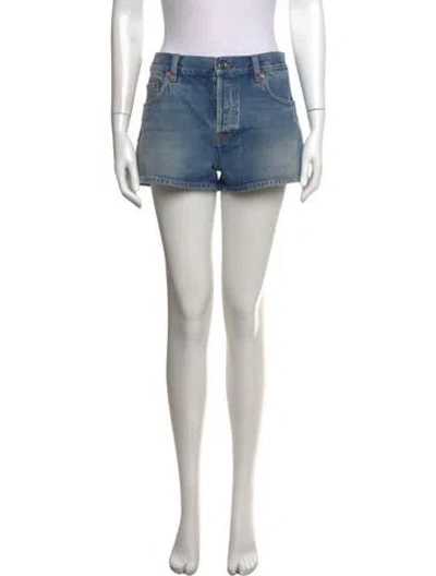 Pre-owned Gucci Mini Shorts In Blue