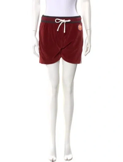 Pre-owned Gucci Mini Shorts In Red