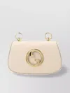 Gucci Mini Shoulder Bag With Adjustable Strap And Buckle Detail