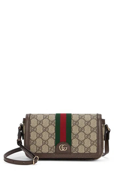 Gucci Mini Shoulder Handbag In Neutral