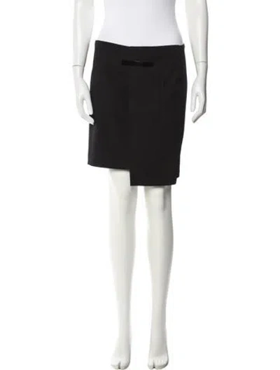 Pre-owned Gucci Mini Skirt In Black
