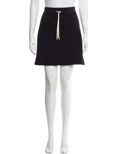 Pre-owned Gucci Mini Skirt In Black