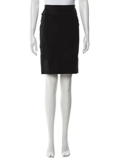Pre-owned Gucci Mini Skirt In Black