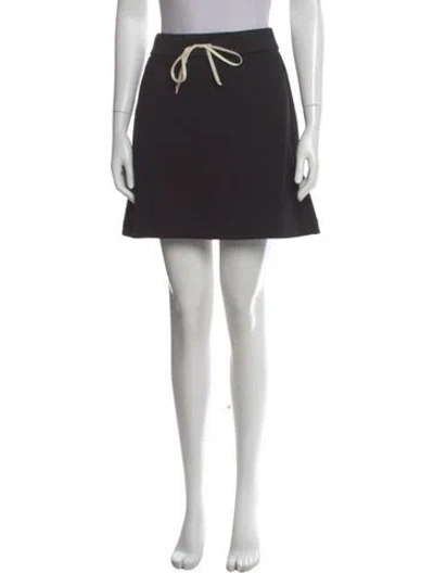 Pre-owned Gucci Mini Skirt In Black