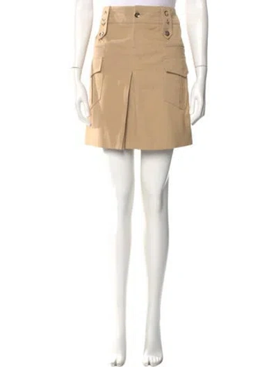Pre-owned Gucci Mini Skirt In Neutral