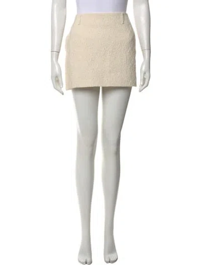 Pre-owned Gucci Mini Skirt In Neutral