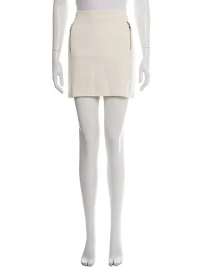 Pre-owned Gucci Mini Skirt In Neutrals