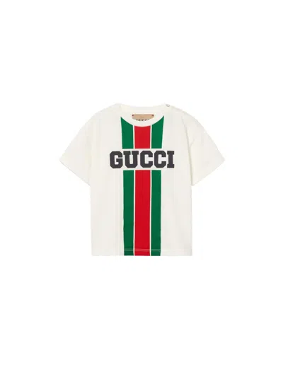 Gucci Mini Unisex T-shirt In White