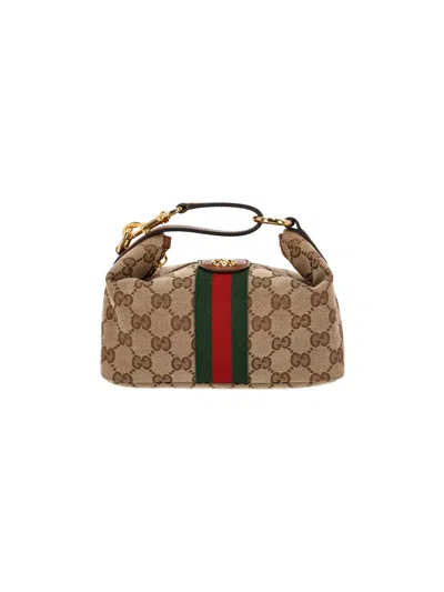 Gucci Mini Vanity Bag In Brown