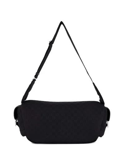Gucci Mini Versatile Shoulder Bag - Height 20 Cm; Width 37 Cm; Depth 4 Cm In Black