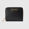 Gucci Mini Wallet With  Script In Schwarz