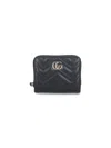 Gucci Mini Zip Wallet "gg Marmont"