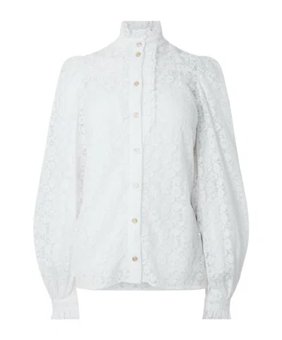 Gucci Minimalist Slimfit Shirt In White