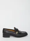 Gucci Horsebit Detail Leather Loafer With Gold-tone Hardware In Black