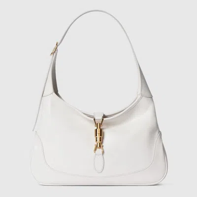 Gucci Mittelgrosse Jackie 1961 Schultertasche In White