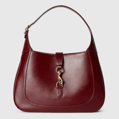 Gucci Jackie Medium Shoulder Bag In Red