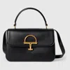 Gucci Mittelgrosse Siena Henkeltasche In Black