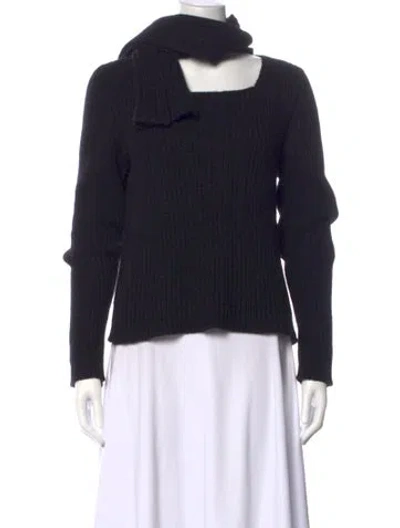 Pre-owned Gucci Mock Neck Sweater In Black