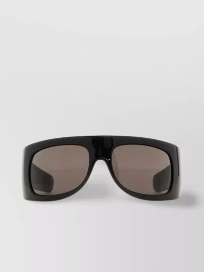 Gucci Modern Rectangular Frame Tinted Sunglasses In Brown