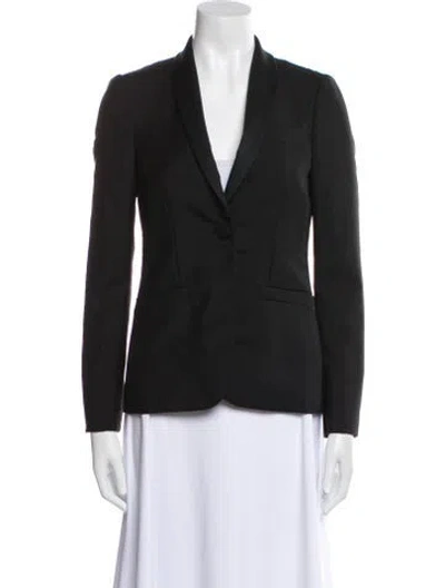 Pre-owned Gucci Mohair Blazer In Black