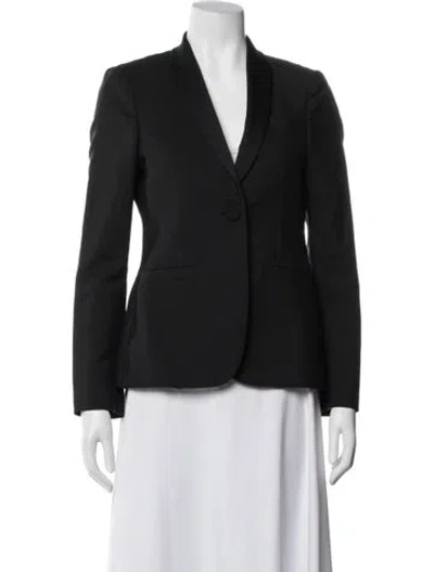 Pre-owned Gucci Mohair Blazer In Black