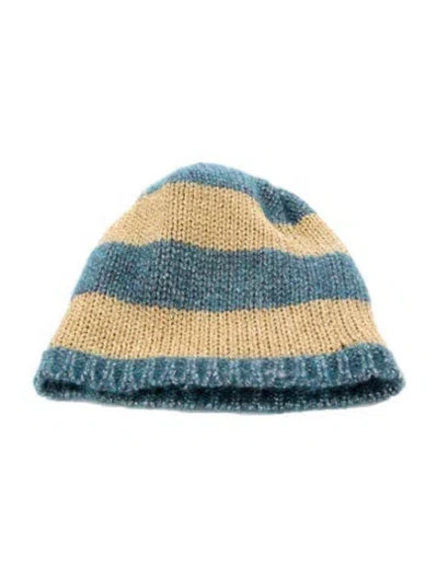Pre-owned Gucci Mohair Blend Knit Beanie