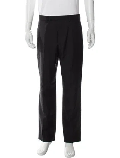 Pre-owned Gucci Mohair Pants In Black