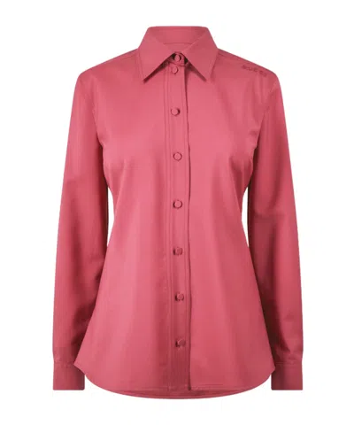 Gucci Mohair Shirt In Pink