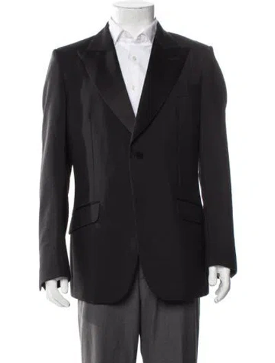 Pre-owned Gucci Mohair Suit In Black