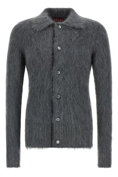 GUCCI MOHAIR WOOL CARDIGAN