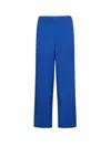Gucci Brand-embroidered Slip-pocket Straight-leg Regular-fit Wool-blend Trousers
