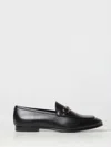 Gucci Women Black Calf Leather Moc Stitching Signature Horsebit Detail Almond Toe Slip-on Style Bran In Black