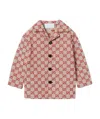 Gucci Monogram Blazer In Red