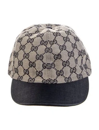 Pre-owned Gucci Monogram Cap