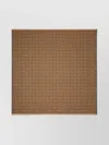 Gucci Monogram Fringed Rectangular Scarf