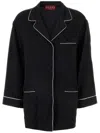 Gucci Monogram-jacquard Shirt In Black