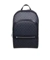 Gucci Gg Backpack In Black