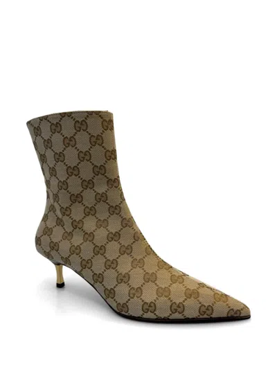 Gucci Boots Woman In Orange