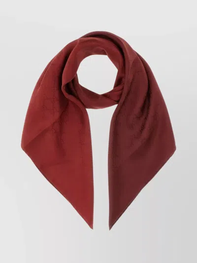 Gucci Monogram Pattern Silk Foulard