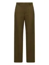 Gucci Gg Jacquard Cotton-blend Bootcut Pants In Multi